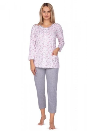 Regina 644 růžové Dámské pyžamo XL růžová
