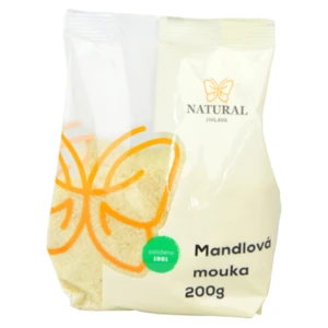 NATURAL JIHLAVA Mouka mandlová jemně mletá natural 200 g