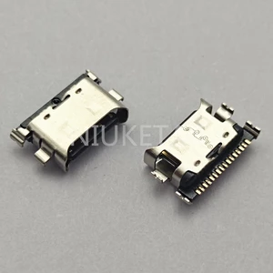 100pcs Micro USB 16pin mini Connector Mobile Charging port For Samsung Galaxy A30 A305F A50 A505F A70 A20 A40 Repair replacement