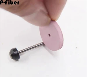 Optical fiber fusion electromechanical electrode cleaning sheet electrode rod oxide layer grinding sheet electrode cleaning tool