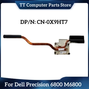 TT New Original CN-0X9HT7 0X9HT7 X9HT7 Radiator For Dell Precision 6800 M6800 CPU Cooling Heatsink Fast Ship