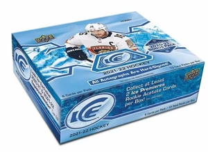 Upper Deck 2021-22 NHL Upper Deck Ice Hockey Hobby Box - hokejové karty