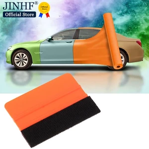 1Pcs Squeegee Felt Edge Scraper Car Decals Vinyl Wrapping & Tint Tools Pro Plastic Soft Wrapping Spatula Tool