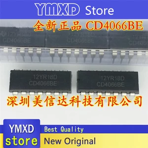 10pcs/lot New Original CD4066BE TC4066 four-way analog switch in-line package DIP-14 In Stock