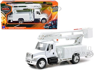 International 4200 Line Maintenance Service Truck White "Long Haul Trucker" Series 1/43 Diecast Model by New Ray