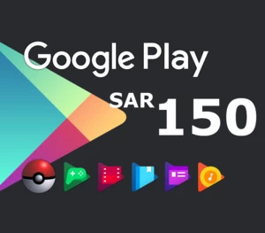 Google Play SAR 150 SA Gift Card