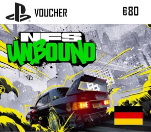 Need for Speed Unbound PlayStation Network Card €80 DE