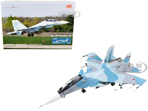 Sukhoi Su-30SM Flanker H Fighter Aircraft "22 GvIAP 11th Air and Air Defence Forces Army Russian Air Force" (2020) "Air Power Series" 1/72 Diecast Mo