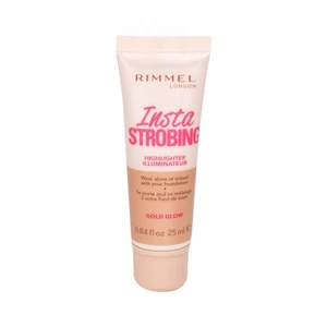 Rimmel London Insta Strobing 25 ml rozjasňovač pre ženy Gold Glow