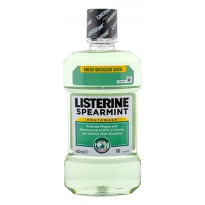 Listerine Mouthwash Spearmint 600 ml ústna voda unisex