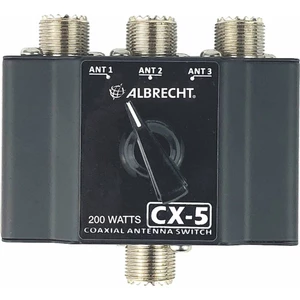Albrecht anténny prevodník CX-5 3-Wege Antennenschalter 7402