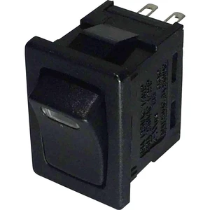 TRU COMPONENTS kolískový spínač TC-R13-66L-02 LED 12V/DC 250 V/AC 6 A 1x vyp/zap  s aretáciou 1 ks