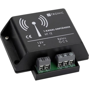 H-Tronic HT1E bezdrôtový prijímač  1-kanálový  Frekvencia 868.35 MHz 12 V/DC