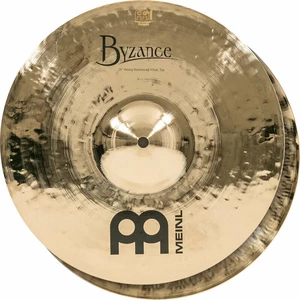 Meinl Byzance Brilliant Heavy Hammered Hi-Hat činel 14"