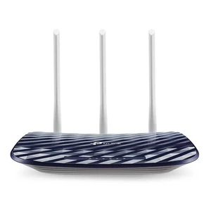 Router TP-Link Archer C20 V4 (Archer C20) modrý bezdrôtový router • Wi-Fi 802.11 ac • pásma: 2,4 a 5 GHz • bezdrôtová rýchlosť AC750 • 4× LAN • 1× WAN