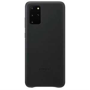 Kryt na mobil Samsung Leather Cover na Galaxy S20+ (EF-VG985LBEGEU) čierny ochranný zadný kryt • určený pre Samsung Galaxy S20+ • materiál: teľacia ko