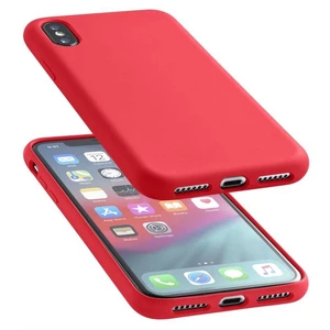 Kryt na mobil CellularLine SENSATION na Apple iPhone Xs Max (SENSATIONIPHX65R) červený zadný kryt na mobil • pre telefóny Apple iPhone Xs Max • materi