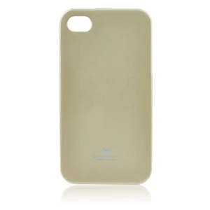 Jelly Mercury tok Apple iPhone 4 és iPhone 4S, Gold