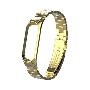 Arany fém karpánt Xiaomi MiBand 3 és 4