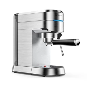BlitzHome® BH-CM1503 Espresso Machine 15 Bar 1250~1450W NTC Precise Temperature Control Safe Protection All-metal Fusela