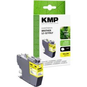 KMP Ink náhradní Brother LC-3219XLY kompatibilní žlutá B58YX 1538,4009