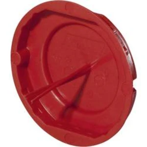 F-Tronic 7390024 F-tronic krytka pro elektroinstalační krabice O 60 mm červená obsah 50 ks červená