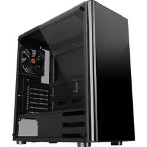 PC skříň midi tower Thermaltake V200 Tempered Glass, černá