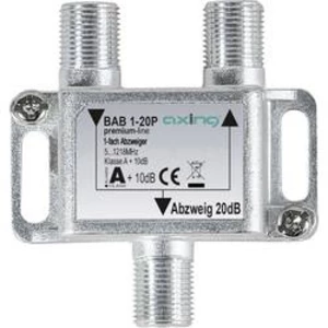 Odbočka TV kabelu jednoduchý Axing BAB 1-20P