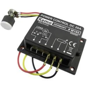 Regulátor napájení PWM hotový modul Kemo M195, 9 V/DC, 12 V/DC, 24 V/DC, 28 V/DC