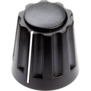 Otočný knoflík Mentor 4331.6001, 6 mm, matně černá