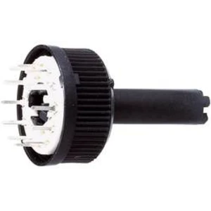 Miniaturní otočný spínač, 150 V/AC, 5 W, 4 1 x 30 °