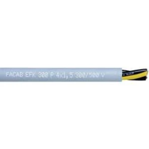 Tažný kabel Faber Kabel EFK 300 P AD300 (031067), 4x 1,5 mm², 1 m, šedá