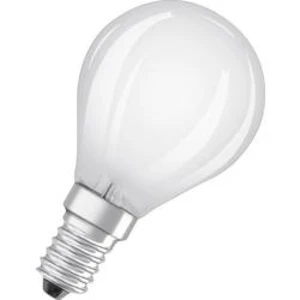 LED žárovka OSRAM 4058075437081 230 V, E14, 4 W = 40 W, studená bílá, A++ (A++ - E), tvar globusu, 1 ks