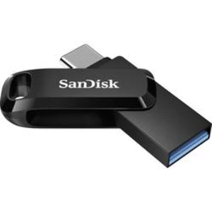 USB paměť pro smartphony/tablety SanDisk Ultra Dual Drive Go, 256 GB, USB 3.2 Gen 1 (USB 3.0), USB-C™, černá