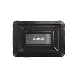 Box na HDD ADATA ED600 pro HDD/SSD 2,5'' (AED600-U31-CBK) čierny ADATA ED600 externí box je odolný obal s výdrží proti nárazům díky vnitřní silikonové