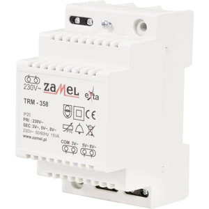 Zamel TRM-358 zvončekový transformátor 3 V/AC, 5 V/AC, 8 V/AC 5 A