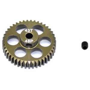 ArrowMax  pastorok motora Typ modulu: 48 DP Ø otvoru: 3.175 mm Počet zubov: 43