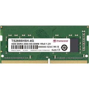 Transcend RAM modul pre notebooky  TS2666HSH-4G 4 GB 1 x 4 GB DDR4-RAM 2666 MHz CL19