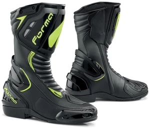 Forma Boots Freccia Negru/Galben Florescent 45 Cizme de motocicletă