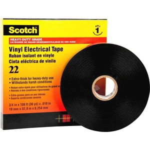 3M  SCOTCH22-50X33 izolačná páska Scotch® čierna (d x š) 33 m x 50 mm 1 ks