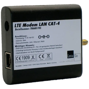 ConiuGo 700600170S LTE modem 9 V/DC, 12 V/DC, 24 V/DC, 35 V/DC