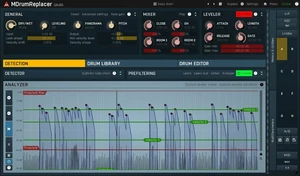 MELDA MDrumReplacer Software de estudio de instrumentos VST (Producto digital)