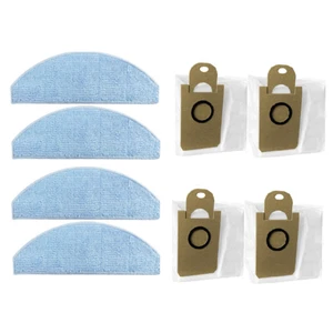 8Pcs Washable Mop Cloth Dust Bag for G2 Robot Vacuum Cleaner Replacement Household Cleaning Accessories