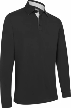 Callaway Mens Long Sleeve Performance Polo Caviar L