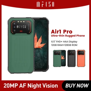 IIIF150 Air1 Pro Smartphone 6.5&quot FHD+ Display Rugged Phone IP68/IP69K 6+128GB 48MP Infrared Night Vision NFC Android 12