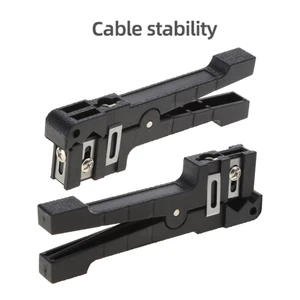 Fiber Stripper Wire Stripper 45-165 Coaxial Cable Stripping Cutter Tool Cable Cutter Crimper Cutting Tool