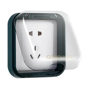 Outlet Cover Box Outdoor Outlet Covers Waterproof Weatherproof Electrical Box With Outlet Cover Plug Cover For Bathroom And