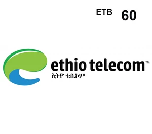 Ethiotelecom 60 ETB Mobile Top-up ET