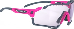 Rudy Project Cutline Pink Fluo Matte/ImpactX Photochromic 2 Laser Purple Lunettes vélo