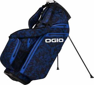 Ogio All Elements Hybrid Blue Floral Abstract Golfbag